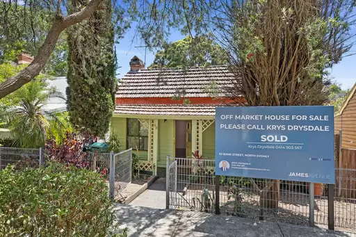 62 Bank Street, North Sydney Sold by James Avenue
